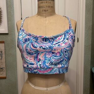 Lilly Pulitzer Luxletic Multicolor Sports Bra
Size XL / Never Worn